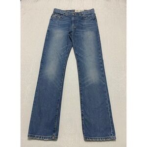 Converse One Star Denim Jeans Mens 32x34 Blue Cotton Straight Leg Whiskers